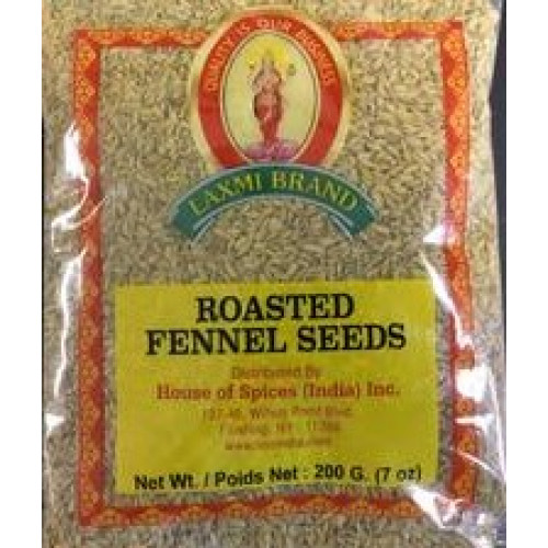 FENNEL SEEDS ROASTED LAXMI 200 GMS / 7 OZ